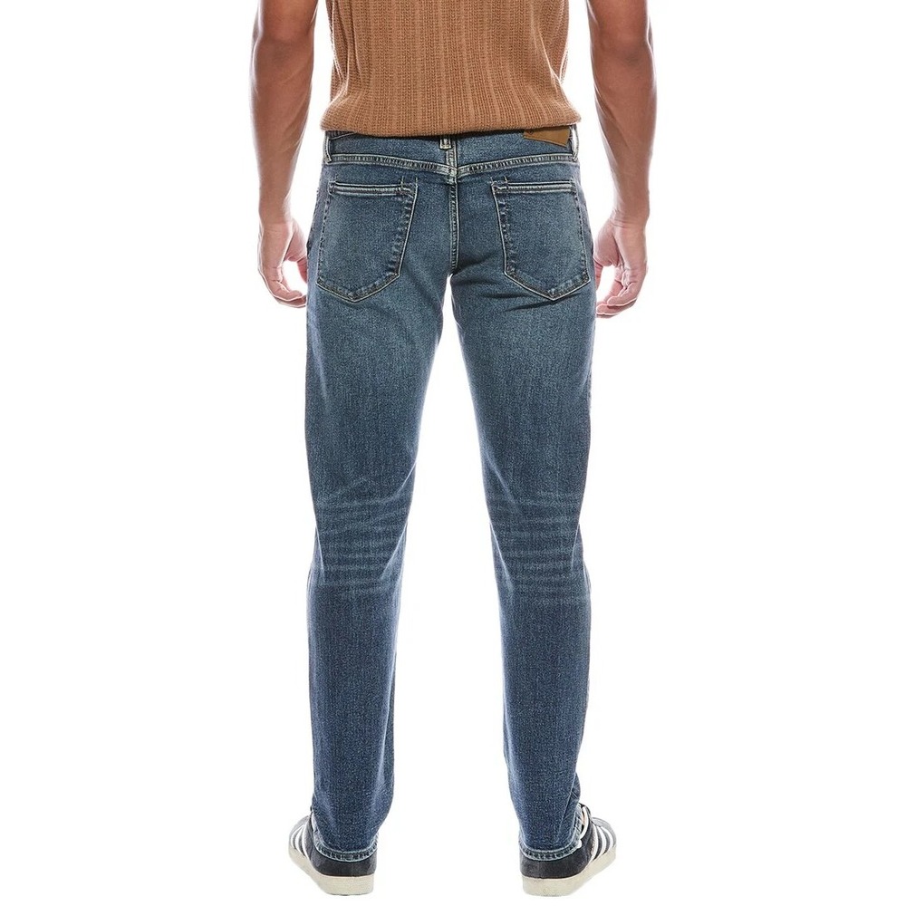 Todd Snyder Mens Slim Fit Stretch 5 Pocket Jeans Blue Wash Classic Hipster 34 32 - Picture 2 of 12